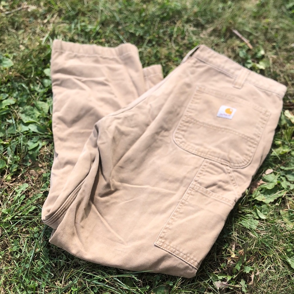 Carhartt lined cargo pants